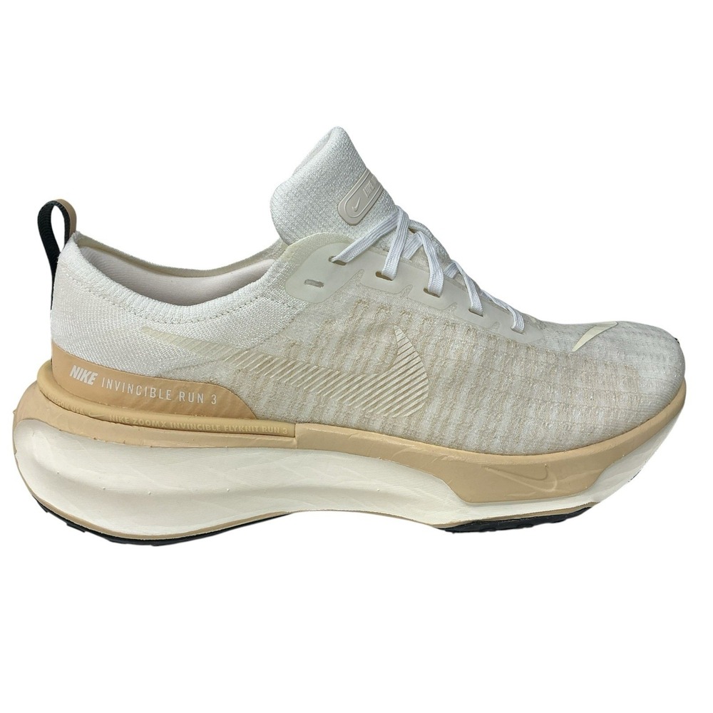 Nike ZoomX Invincible Run FK 3 White Sail Beige DR2615-106 Mens Size 10 With Def
